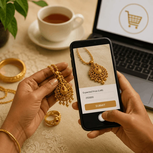 Online gold enquiry