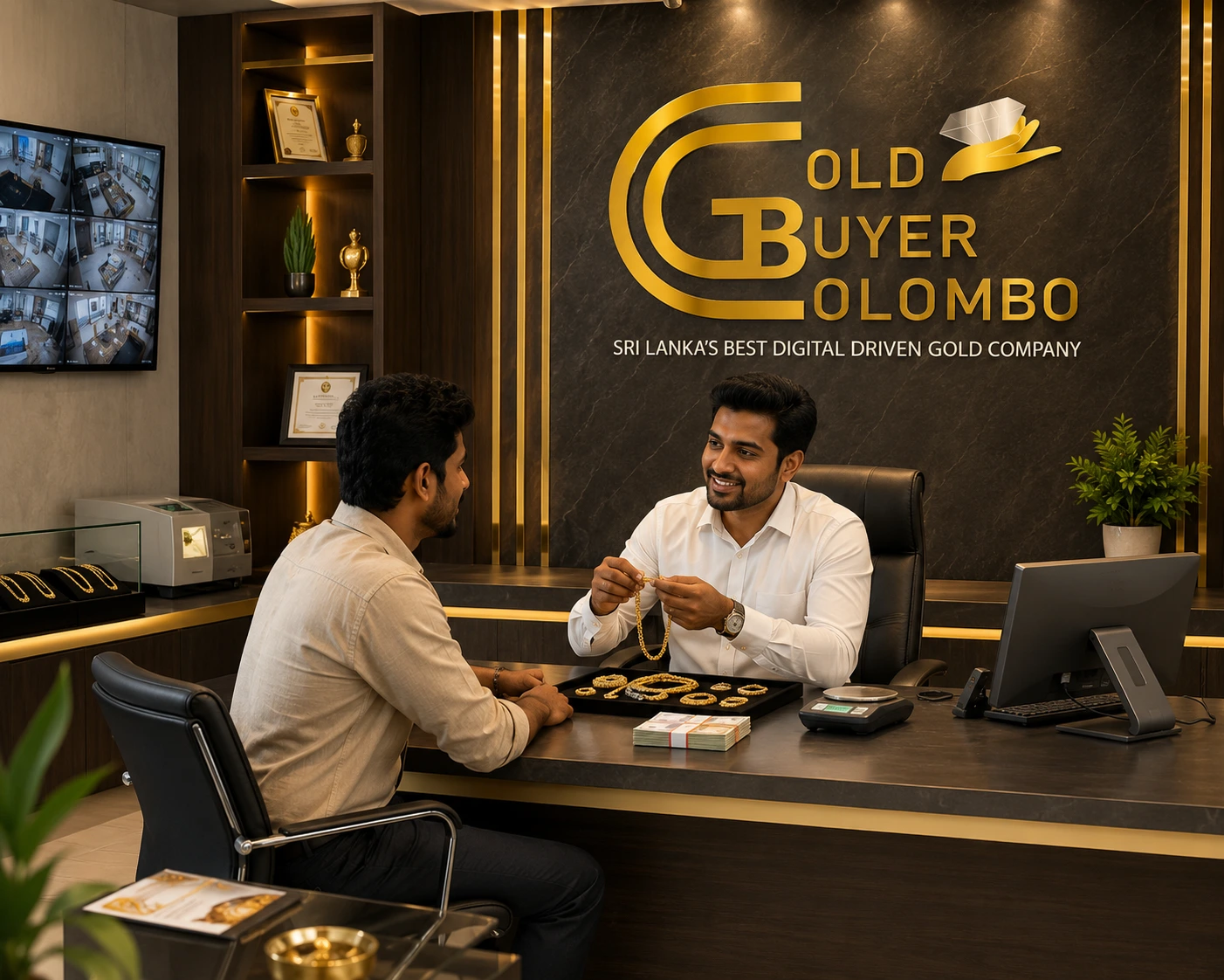 Gold Buyer Colombo office
