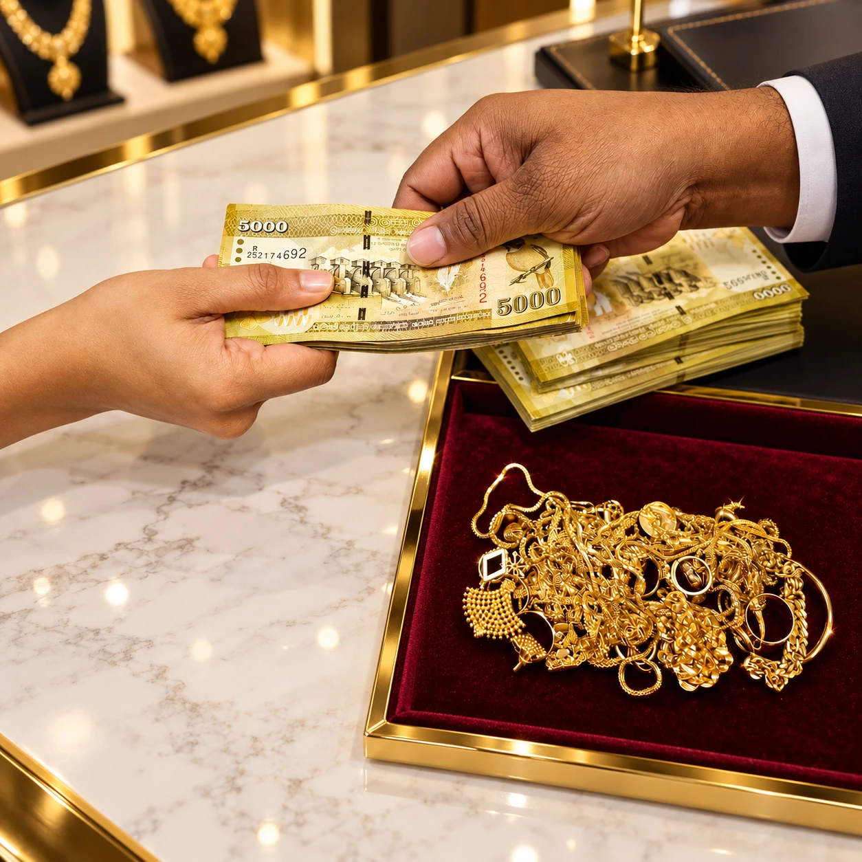 Gold Buyer Colombo office at Galle Road Colombo 04