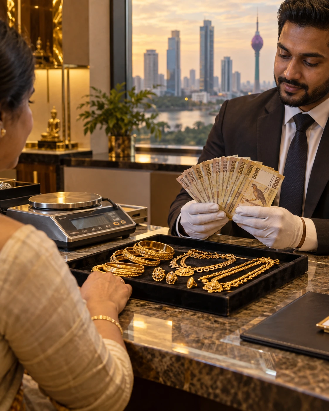 Gold Buyer Colombo professional gold buying service