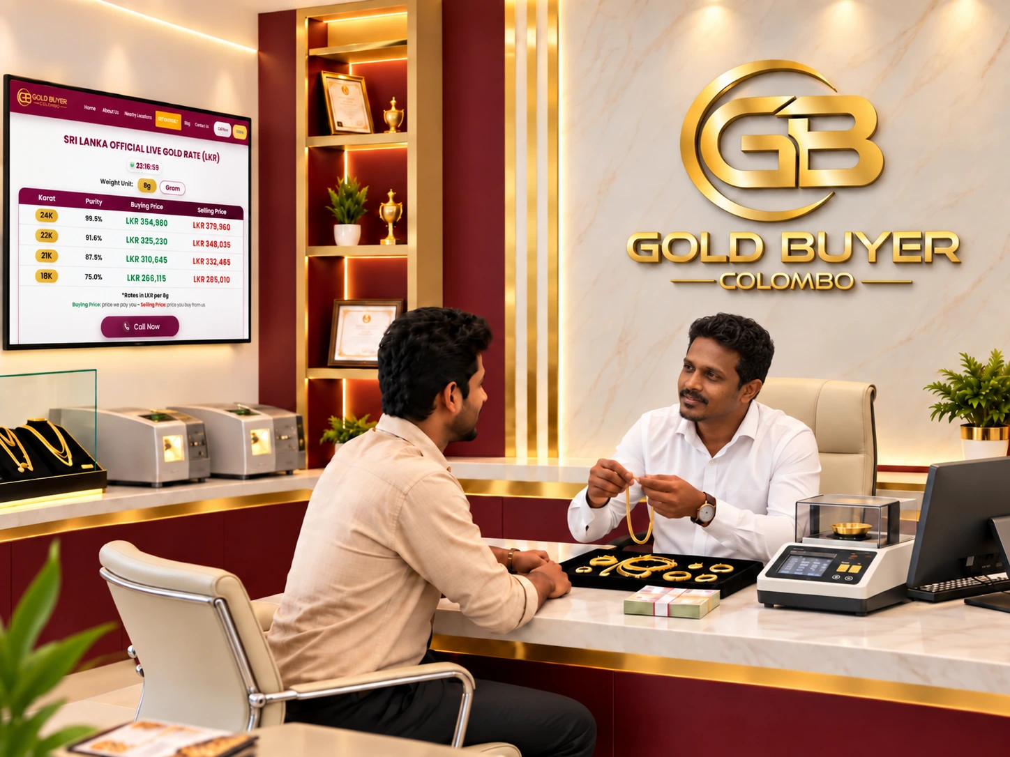Managing Director of Gold Buyer Colombo
